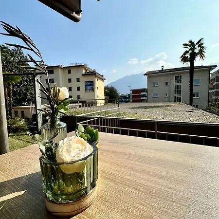 Garden Apartment, 5 Minutes To Maggiore, Near Locarno, Private Parking Lot *
